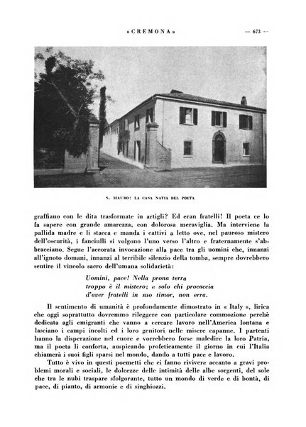 Cremona rivista mensile illustrata della Citta e Provincia