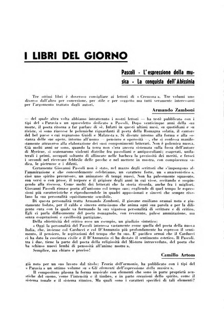 Cremona rivista mensile illustrata della Citta e Provincia