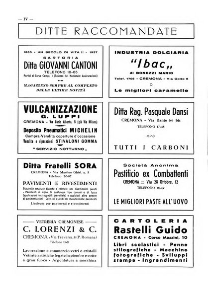 Cremona rivista mensile illustrata della Citta e Provincia