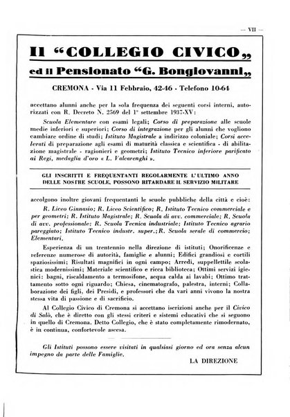 Cremona rivista mensile illustrata della Citta e Provincia