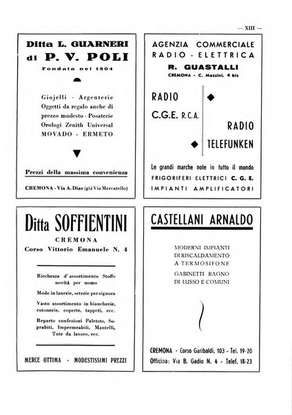 Cremona rivista mensile illustrata della Citta e Provincia