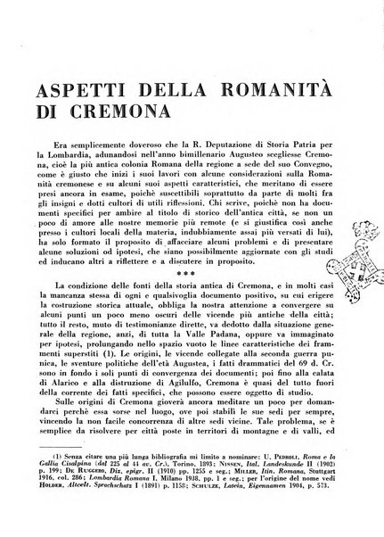 Cremona rivista mensile illustrata della Citta e Provincia