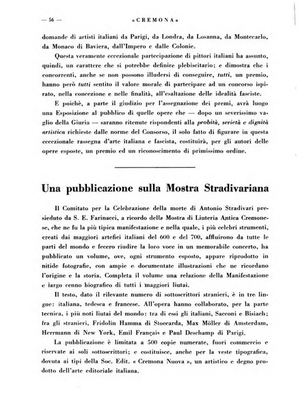 Cremona rivista mensile illustrata della Citta e Provincia