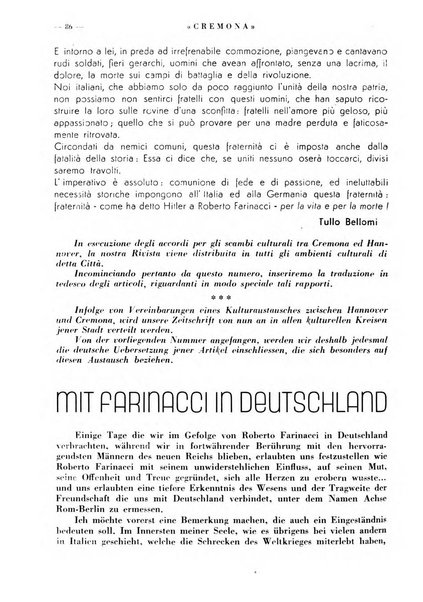 Cremona rivista mensile illustrata della Citta e Provincia