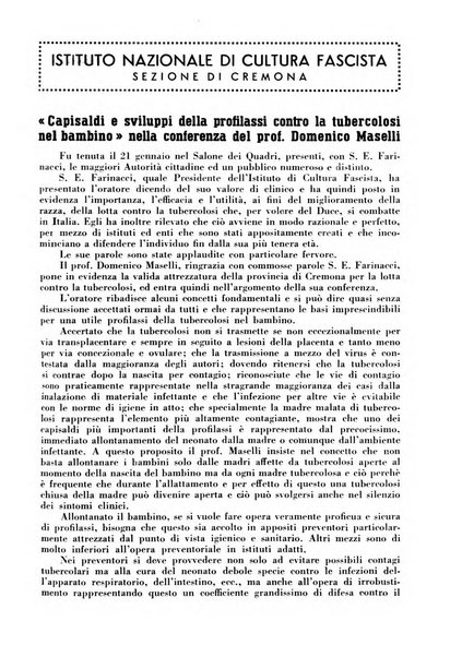 Cremona rivista mensile illustrata della Citta e Provincia