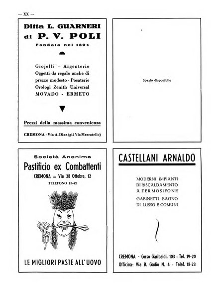 Cremona rivista mensile illustrata della Citta e Provincia