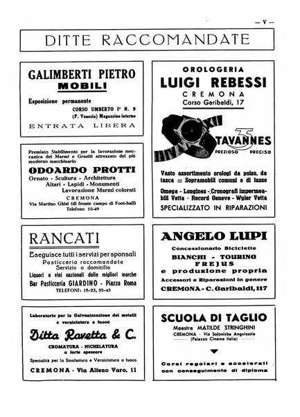 Cremona rivista mensile illustrata della Citta e Provincia