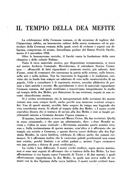 Cremona rivista mensile illustrata della Citta e Provincia