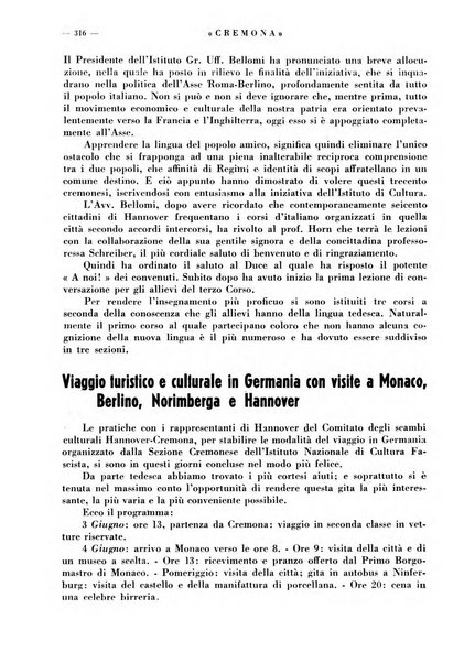 Cremona rivista mensile illustrata della Citta e Provincia