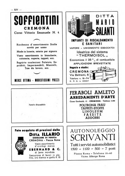 Cremona rivista mensile illustrata della Citta e Provincia