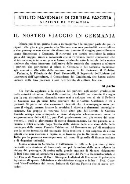 Cremona rivista mensile illustrata della Citta e Provincia