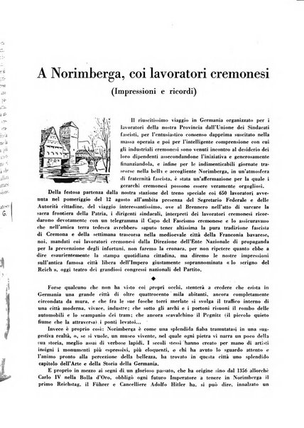 Cremona rivista mensile illustrata della Citta e Provincia