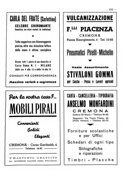 Cremona rivista mensile illustrata della Citta e Provincia