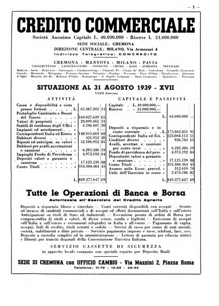 Cremona rivista mensile illustrata della Citta e Provincia