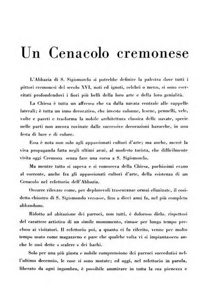 Cremona rivista mensile illustrata della Citta e Provincia