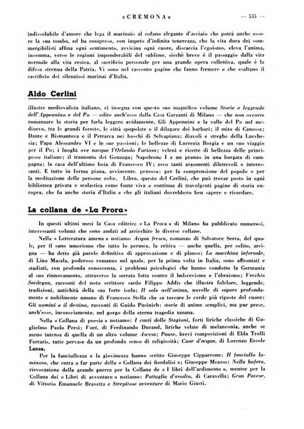 Cremona rivista mensile illustrata della Citta e Provincia