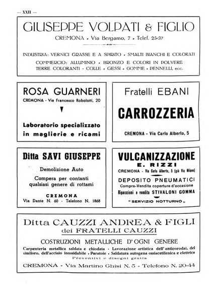 Cremona rivista mensile illustrata della Citta e Provincia