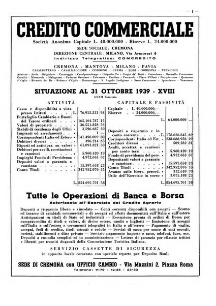 Cremona rivista mensile illustrata della Citta e Provincia