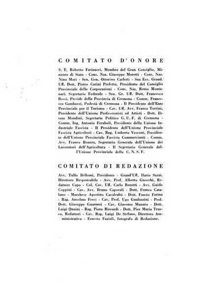 Cremona rivista mensile illustrata della Citta e Provincia