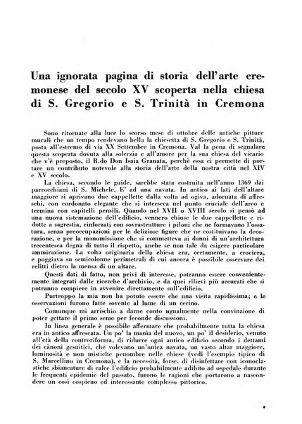 Cremona rivista mensile illustrata della Citta e Provincia