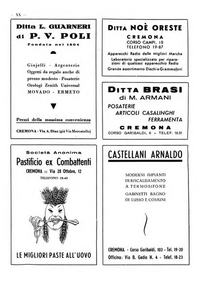 Cremona rivista mensile illustrata della Citta e Provincia