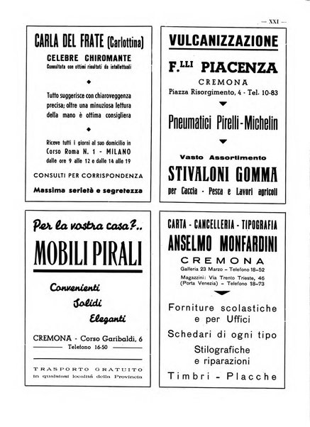 Cremona rivista mensile illustrata della Citta e Provincia