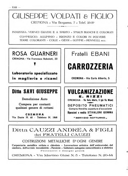 Cremona rivista mensile illustrata della Citta e Provincia