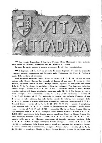 Cremona rivista mensile illustrata della Citta e Provincia