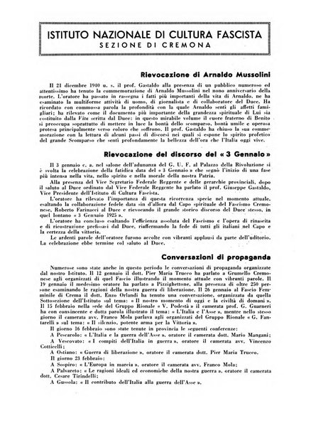 Cremona rivista mensile illustrata della Citta e Provincia