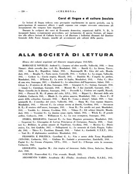 Cremona rivista mensile illustrata della Citta e Provincia