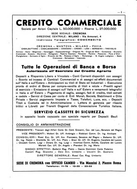 Cremona rivista mensile illustrata della Citta e Provincia