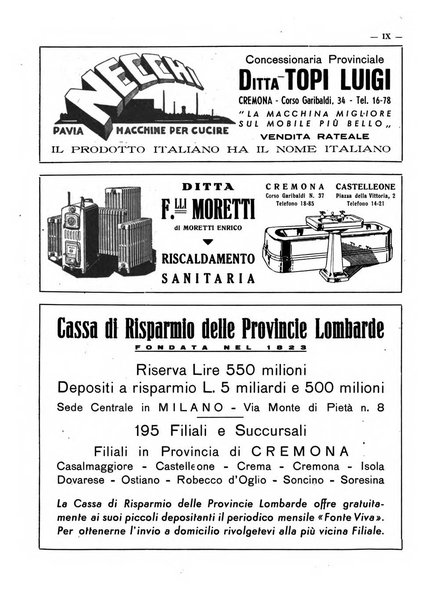 Cremona rivista mensile illustrata della Citta e Provincia