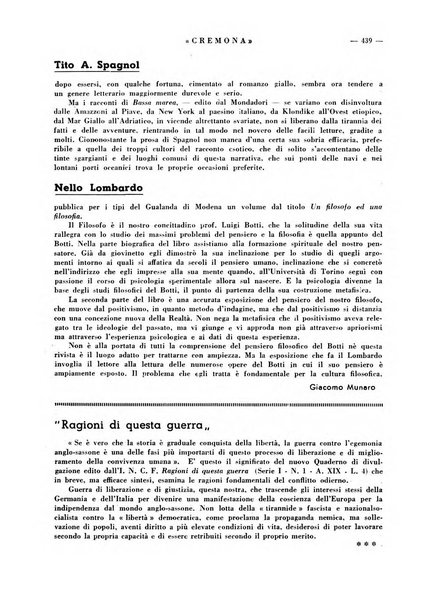 Cremona rivista mensile illustrata della Citta e Provincia