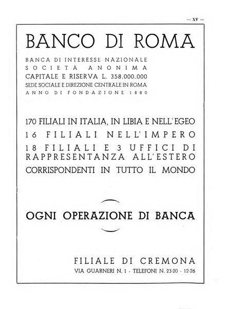 Cremona rivista mensile illustrata della Citta e Provincia