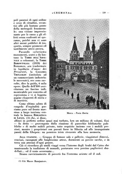 Cremona rivista mensile illustrata della Citta e Provincia