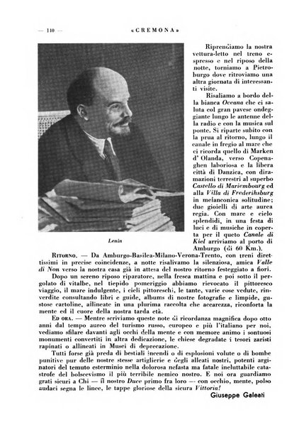 Cremona rivista mensile illustrata della Citta e Provincia