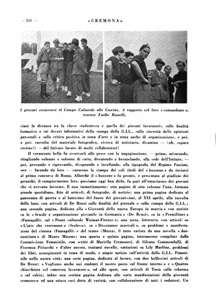 Cremona rivista mensile illustrata della Citta e Provincia