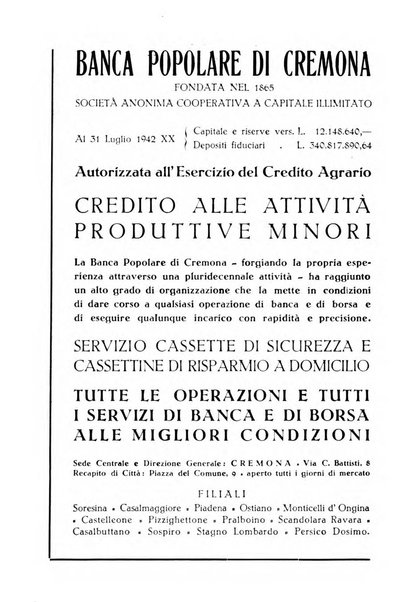 Cremona rivista mensile illustrata della Citta e Provincia