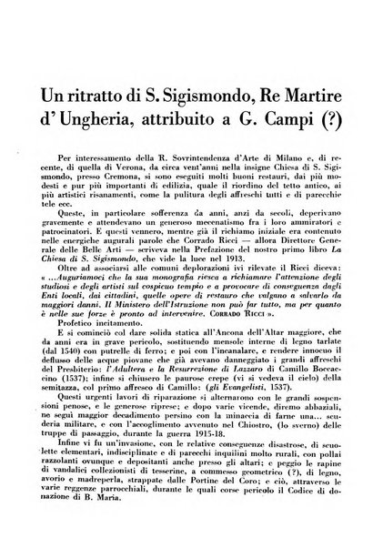 Cremona rivista mensile illustrata della Citta e Provincia