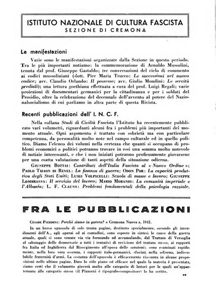 Cremona rivista mensile illustrata della Citta e Provincia