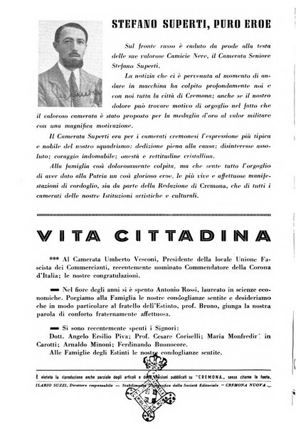 Cremona rivista mensile illustrata della Citta e Provincia