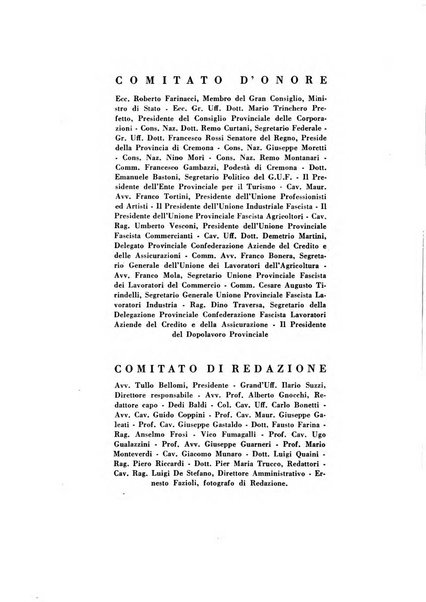 Cremona rivista mensile illustrata della Citta e Provincia