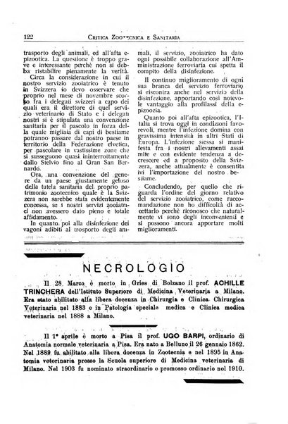 La critica zootecnica periodico illustrato mensile