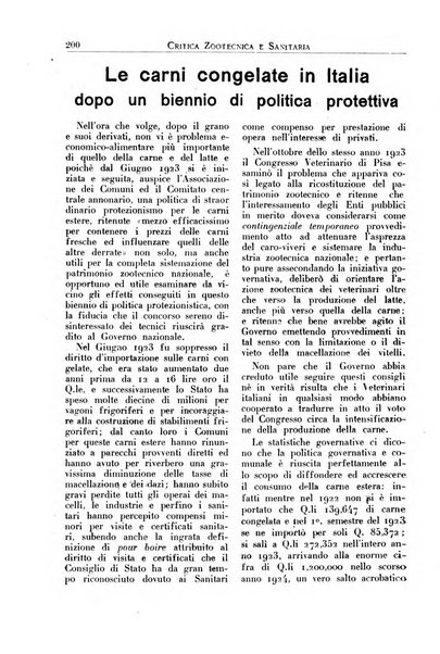 La critica zootecnica periodico illustrato mensile