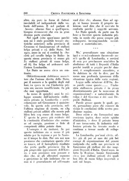 La critica zootecnica periodico illustrato mensile