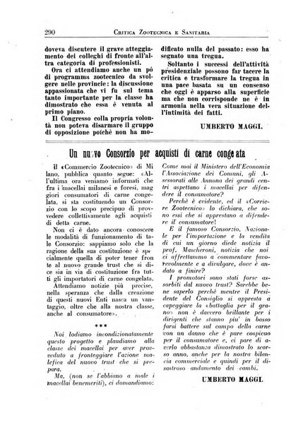 La critica zootecnica periodico illustrato mensile