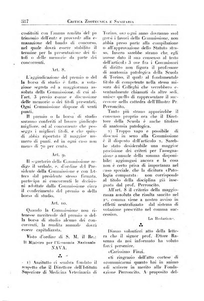 La critica zootecnica periodico illustrato mensile