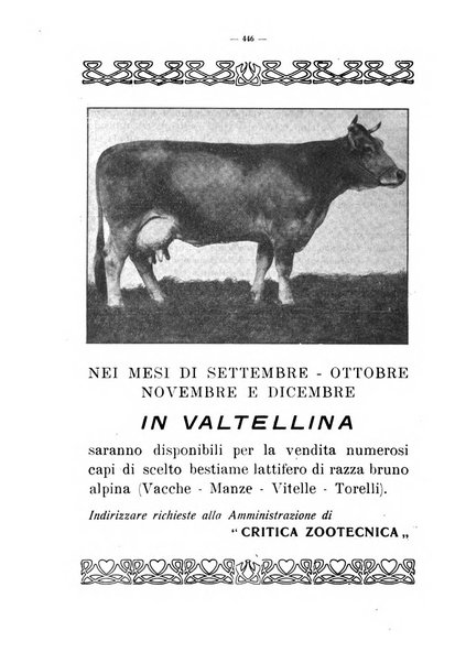 La critica zootecnica periodico illustrato mensile