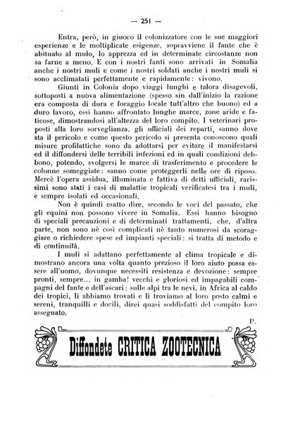 La critica zootecnica periodico illustrato mensile