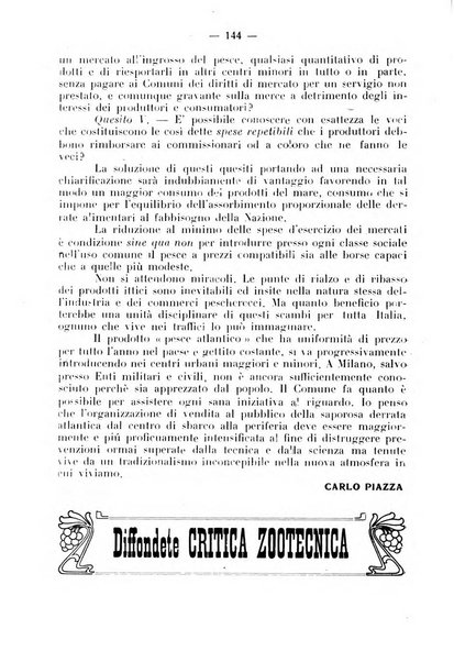 La critica zootecnica periodico illustrato mensile